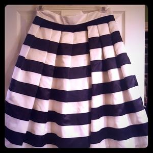Black and white skirt
